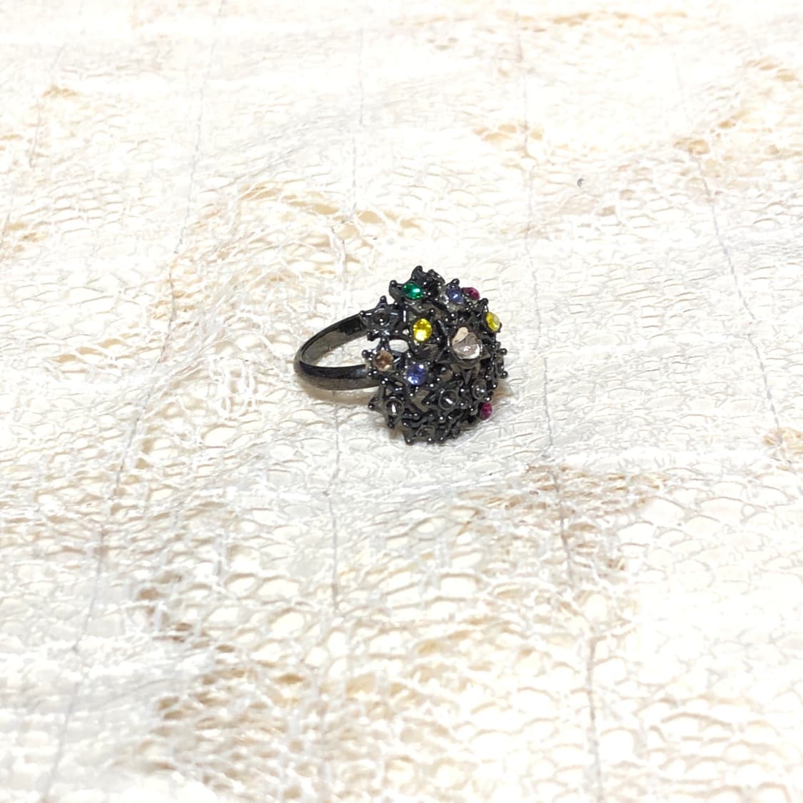 Cubic Star Round Ring 상품이미지5