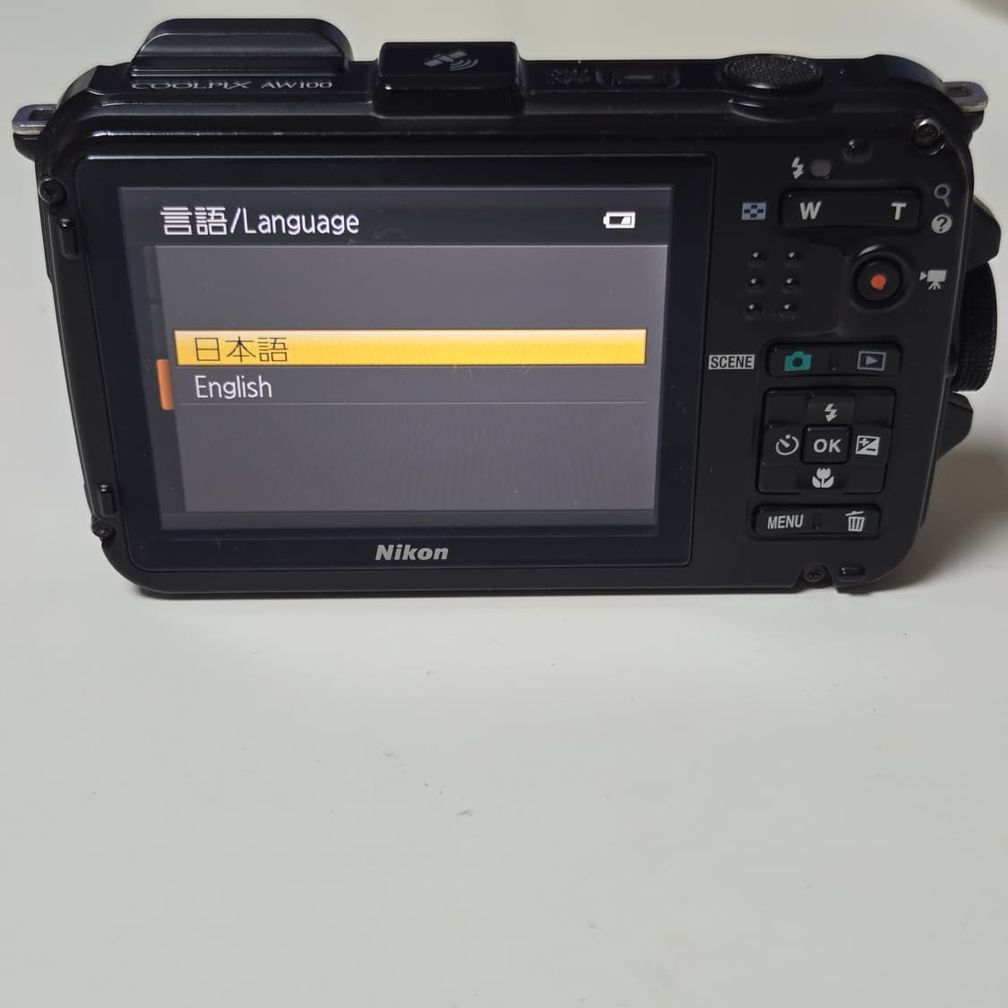 니콘 쿨픽스 AW100 오렌지 디지털 카메라 상품이미지4