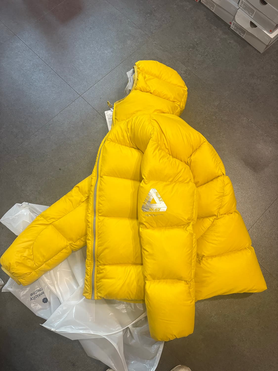 [L]팔라스 퍼텍스 오파크 바라클라바푸파 옐로우 24fw 상품이미지1