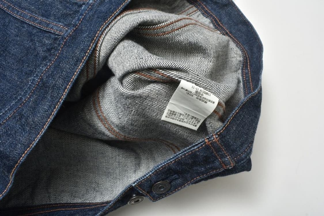 백넘버 데님 트러커 청자켓 L N1247 상품이미지3