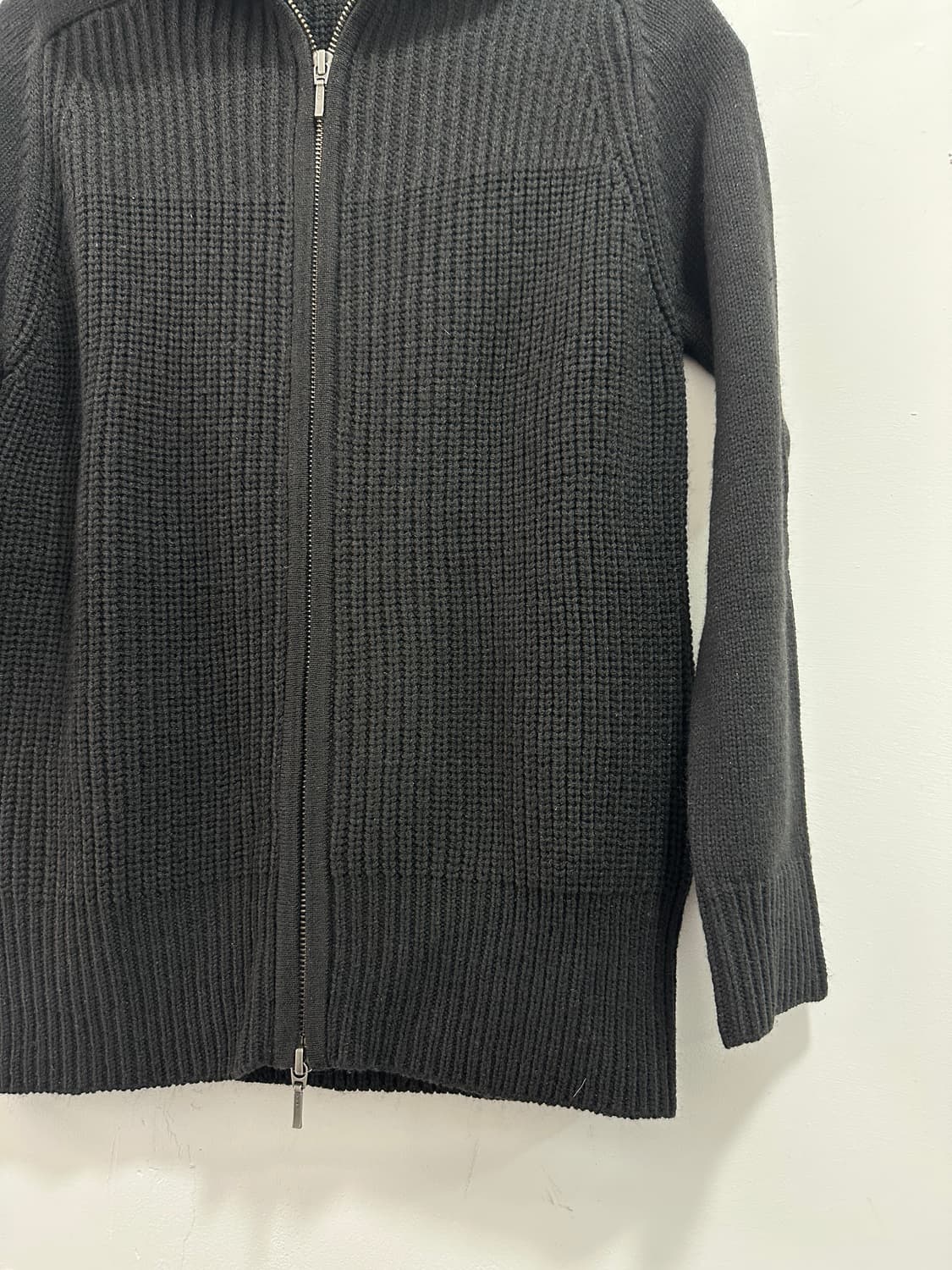 Japanese vintage knit hood full zip 상품이미지7