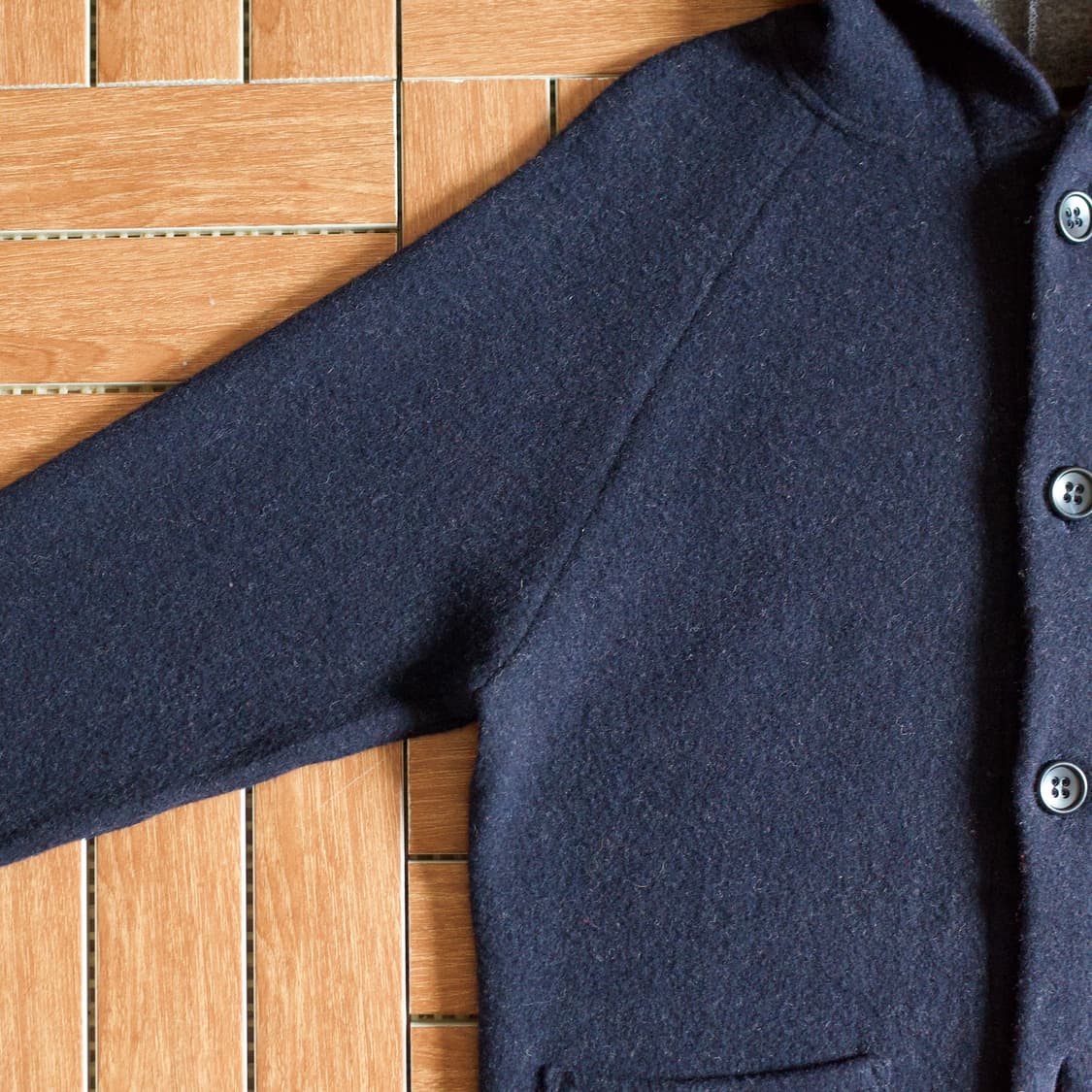 Sophnet. wool hoodie half coat 상품이미지4
