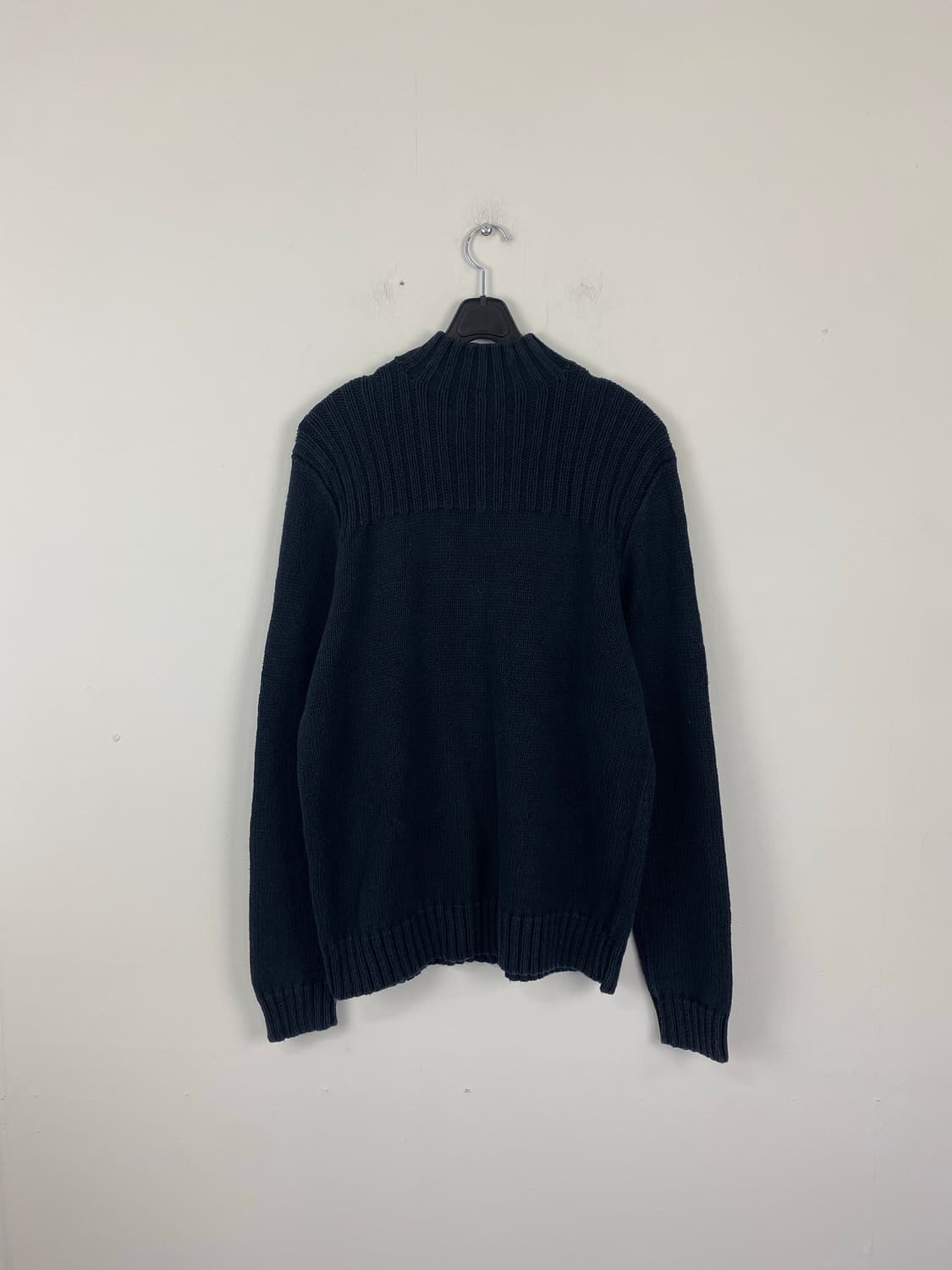 폴로 랄프로렘 블랙 하프집업 니트 스웨터 M 상품이미지2