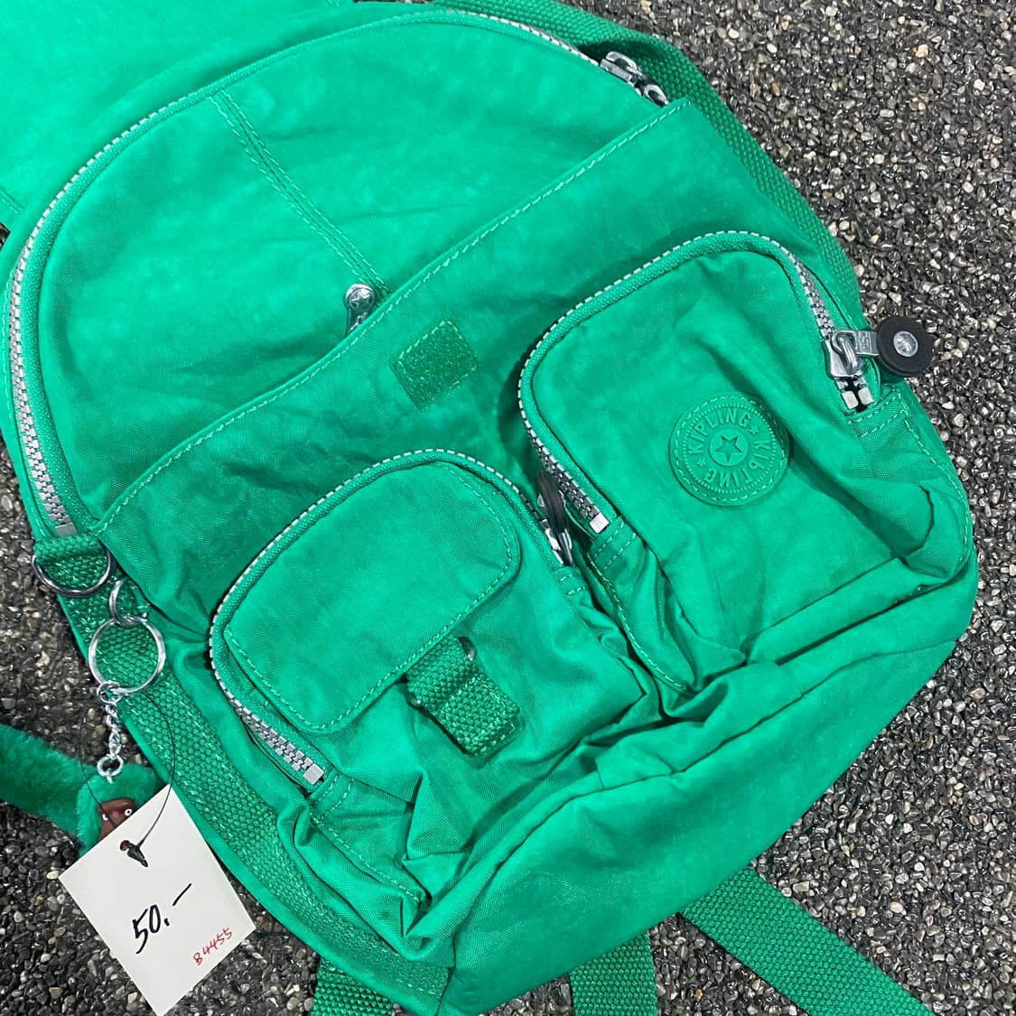 키플링 키링 그린 멀티포켓 미니백팩 B4455 상품이미지3