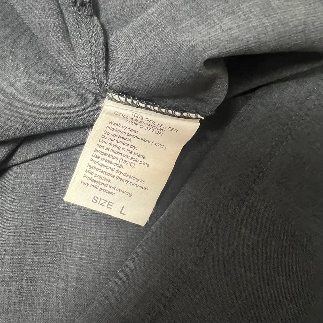 아담에로페 adam et rope 그레이 리넨 티셔츠 상품이미지4