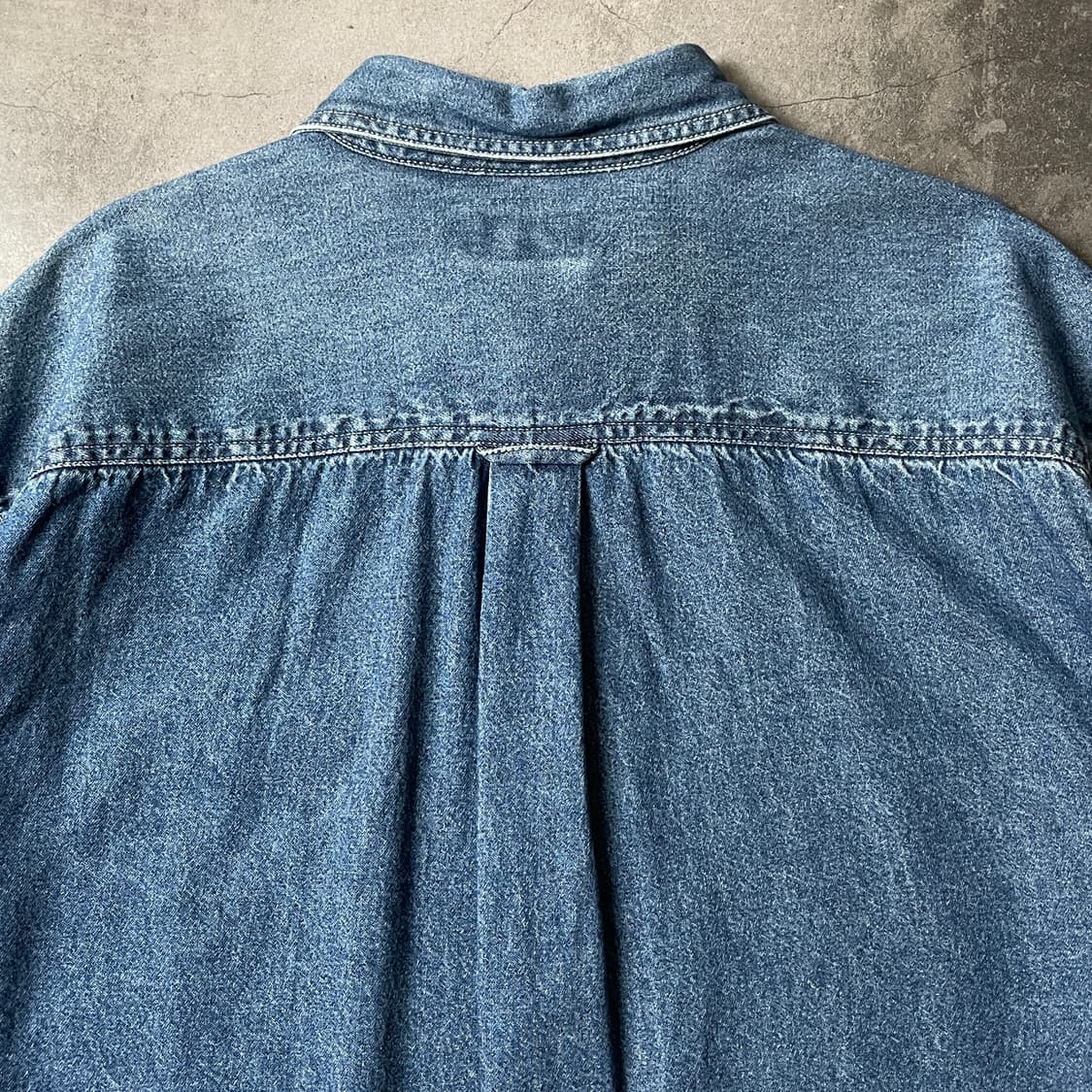 ARIZONA JEAN COMPANY 빈티지 데님 코튼 셔츠 A00488 상품이미지8