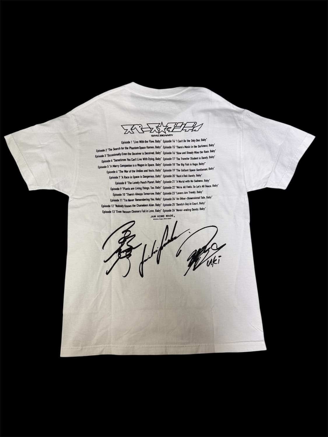 애니메이션 스페이스 댄디 x 잼홈메이드 먀우 티셔츠 L 상품이미지5