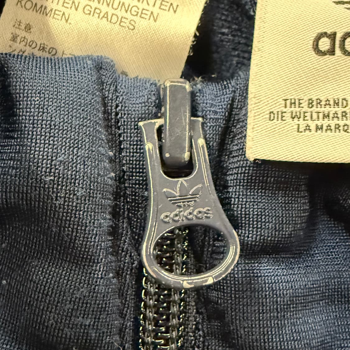 [정품] 아디다스 네이비 삼선 트랙탑 져지 b17 상품이미지8