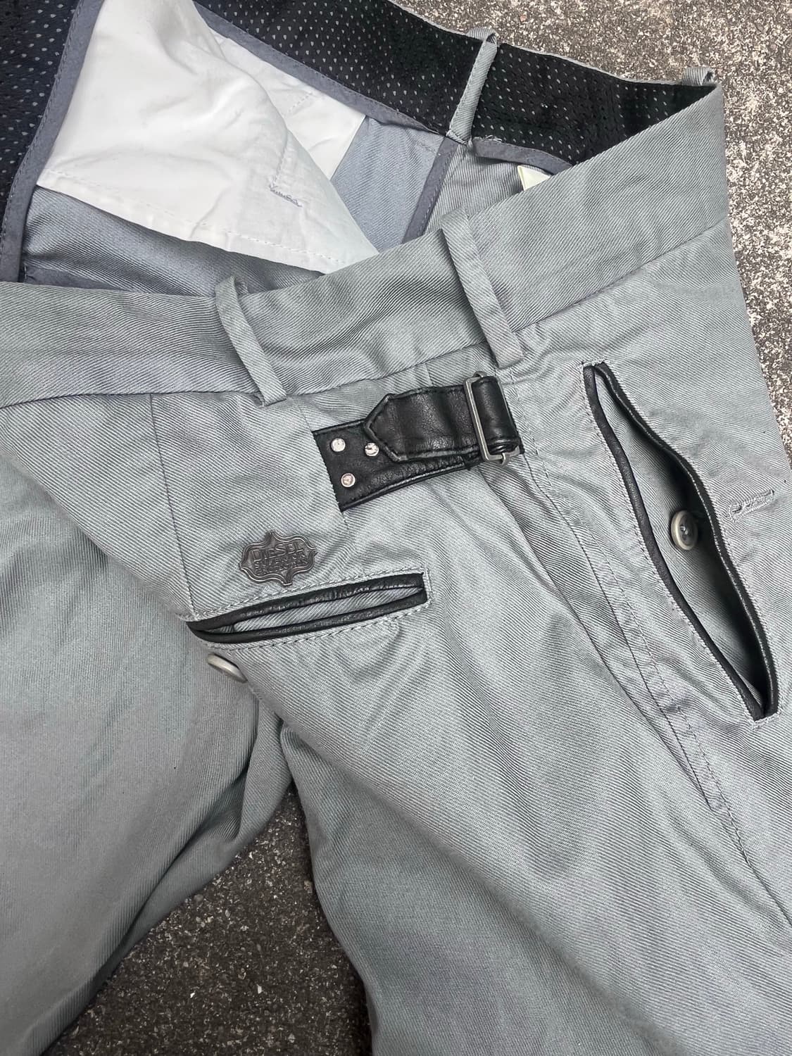 디젤 실버코튼 팬츠 상품이미지4