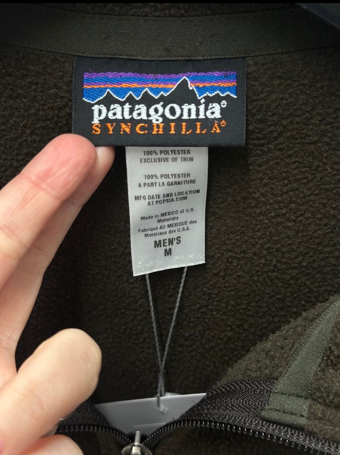 파타고니아 신칠라 카키브라운 상품이미지5