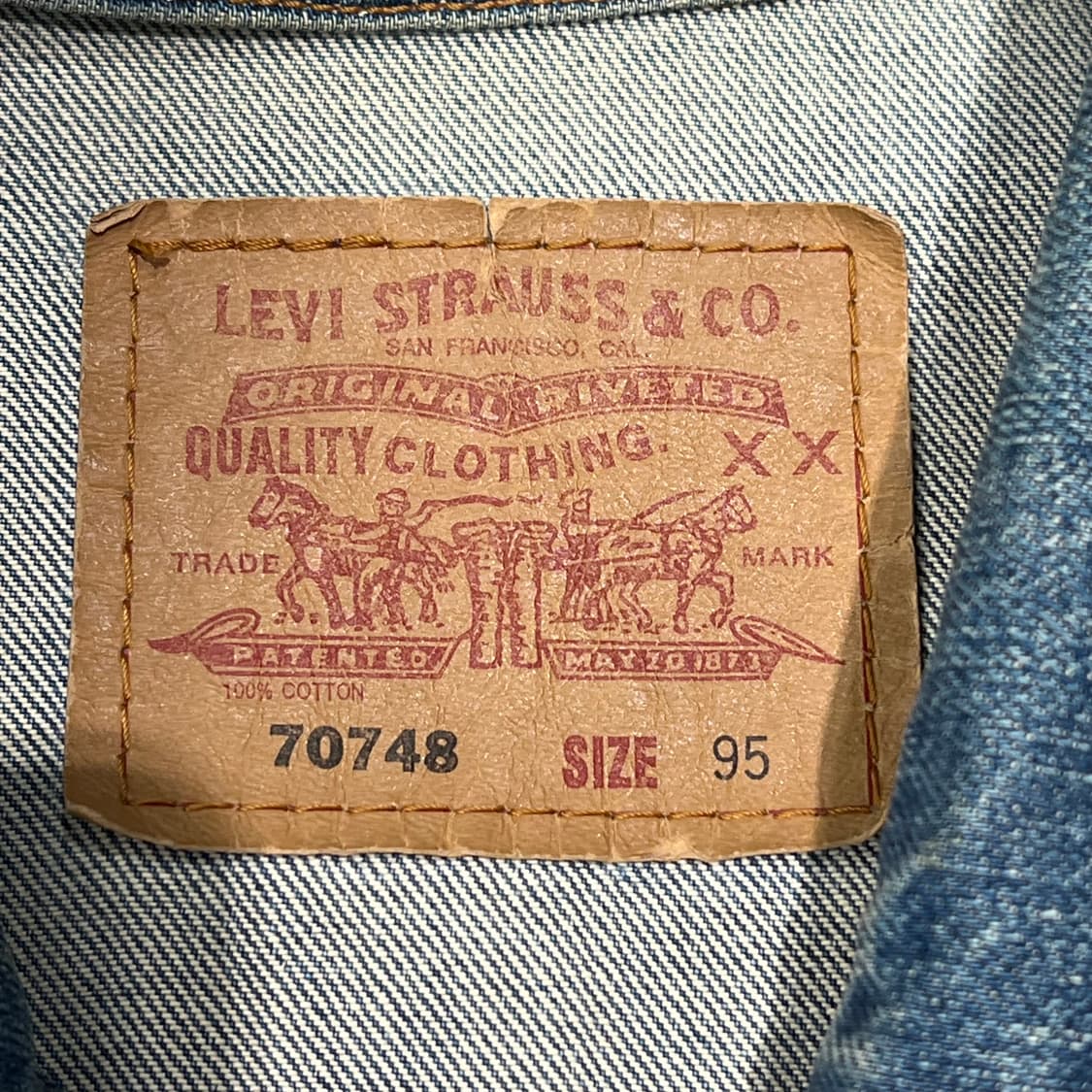 리바이스 워크 데님자켓 s09302 상품이미지5