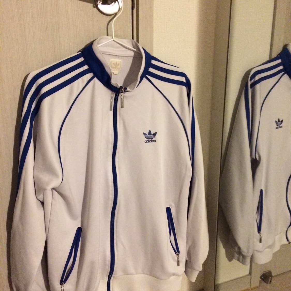 아디다스 90s 흰파 져지 집업 상품이미지4