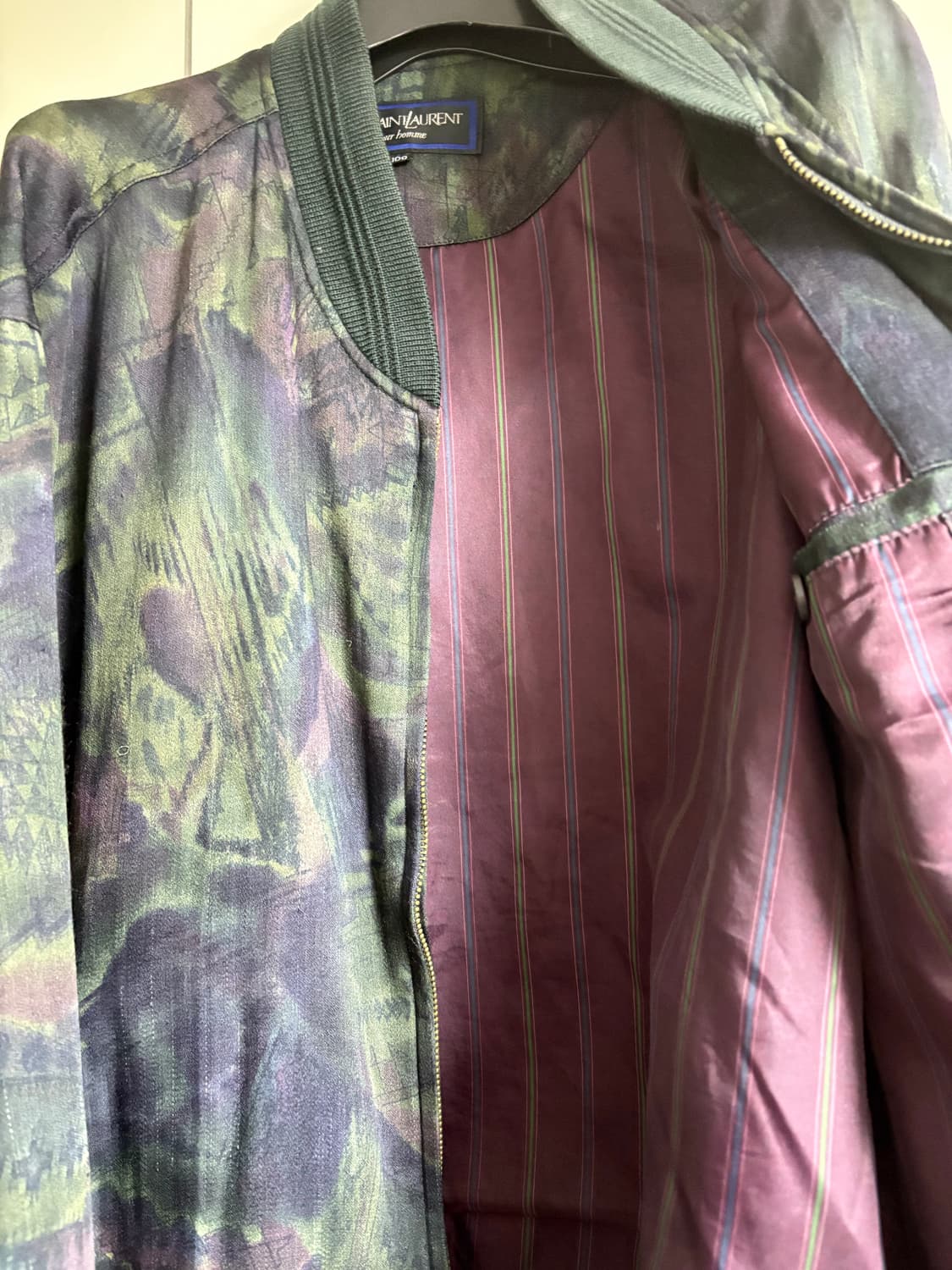 YSL 리얼트리 빈티지 블루종 자켓 상품이미지4