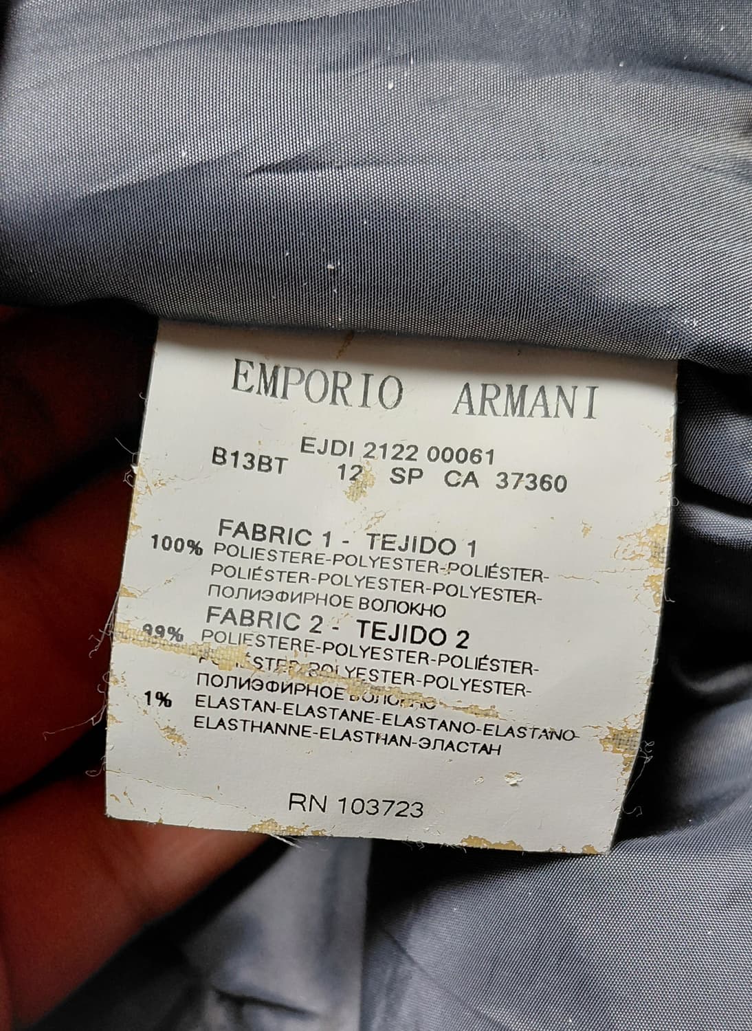 EMPORIO ARMANI 엠포리오 아르마니 후드 패딩 자켓 S 상품이미지9