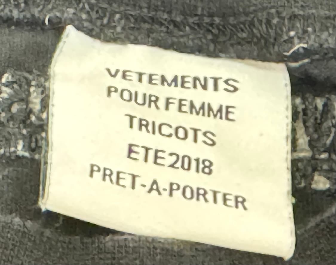 [VETEMENTS] 69 cancer 반팔 티셔츠 상품이미지3