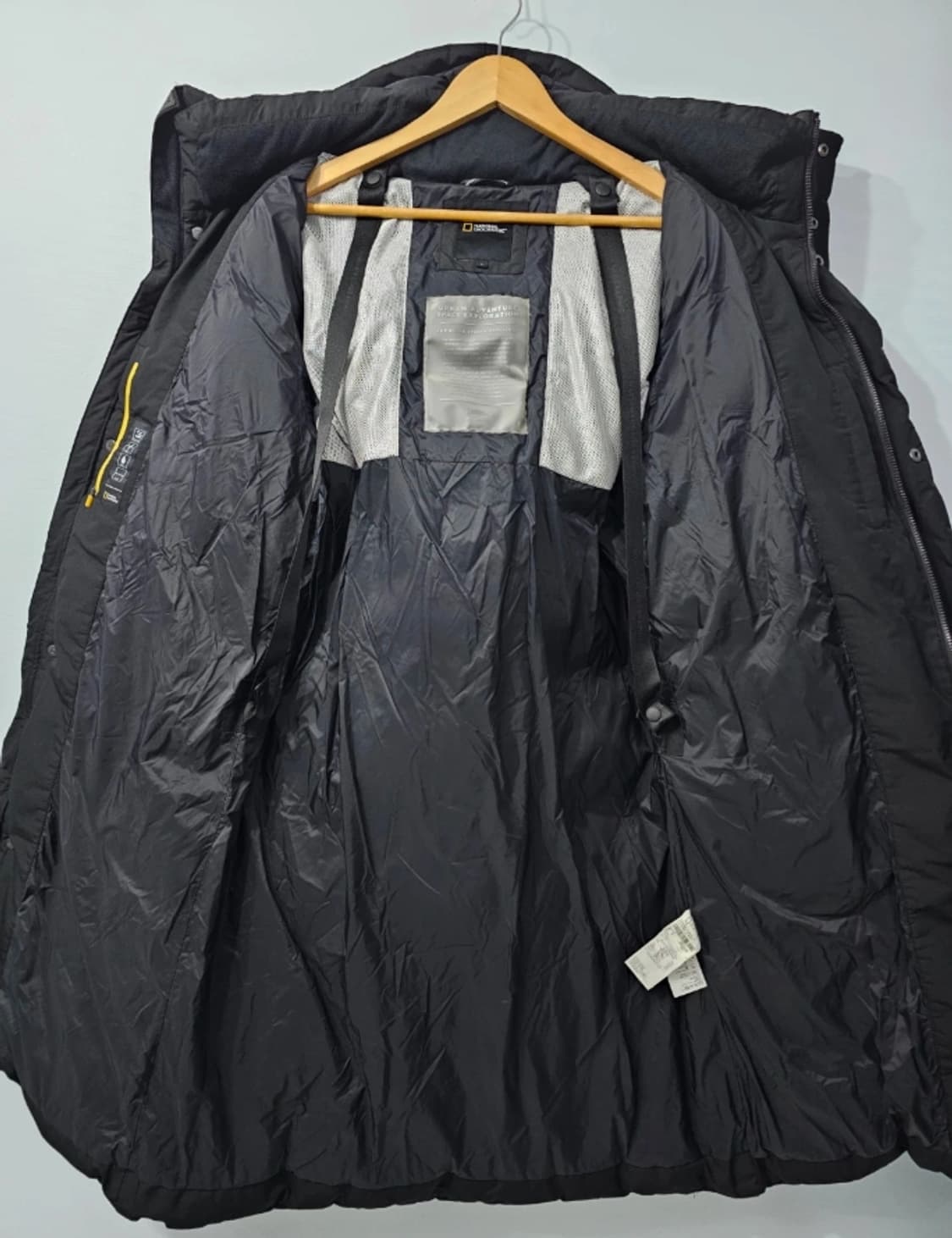 내셔널지오그래픽 롱패딩 블랙 100 상품이미지5