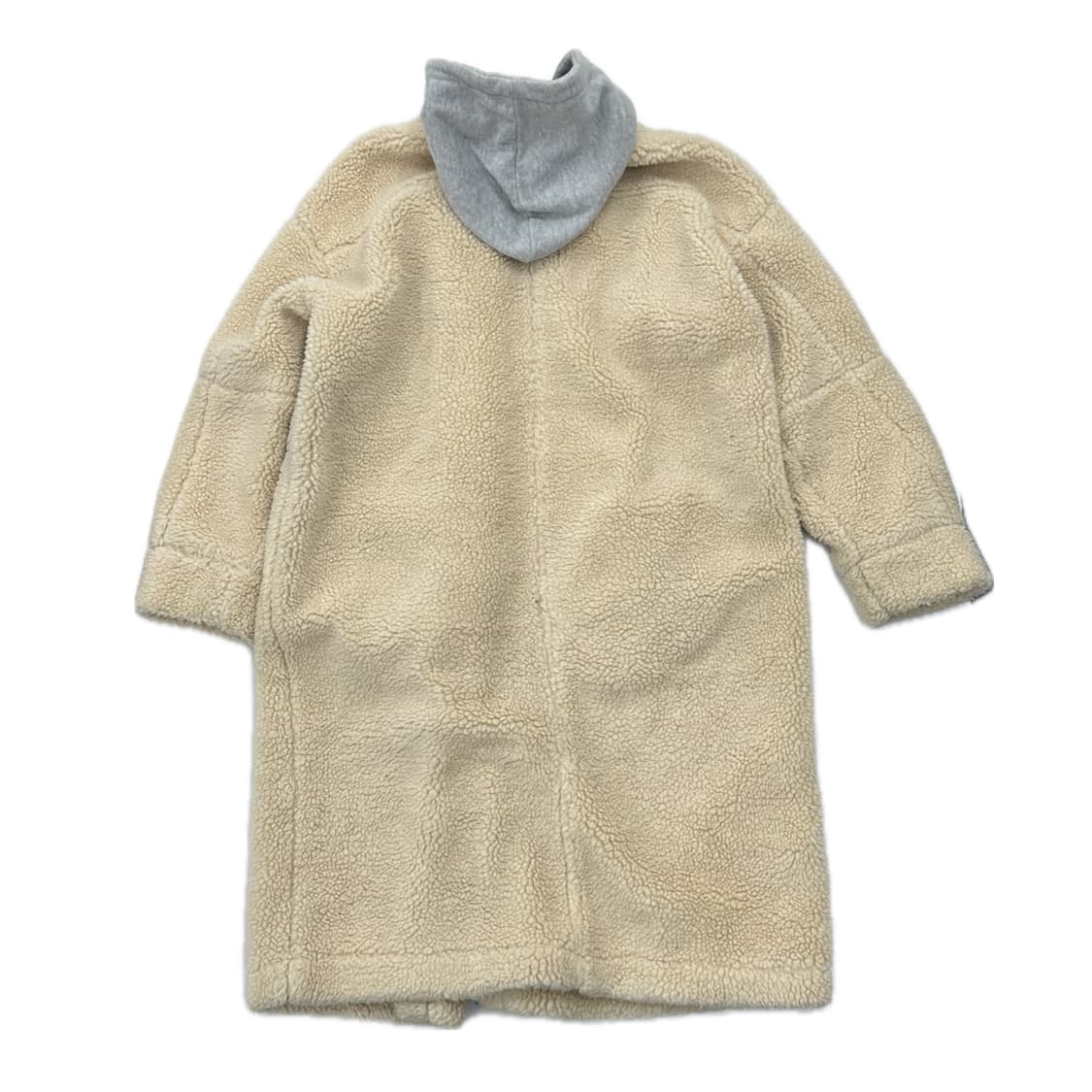 🧁양털 후드 폭닥폭닥 롱 코트 후리스🧁 그런지 히피 에스닉 상품이미지2