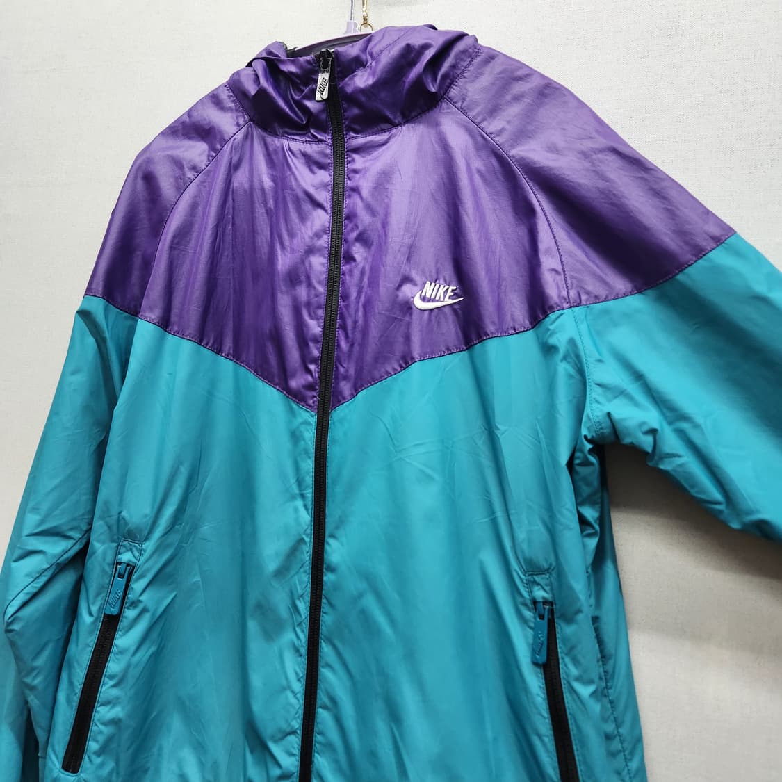 나이키 로고 배색 윈드러너 바람막이 M 상품이미지3