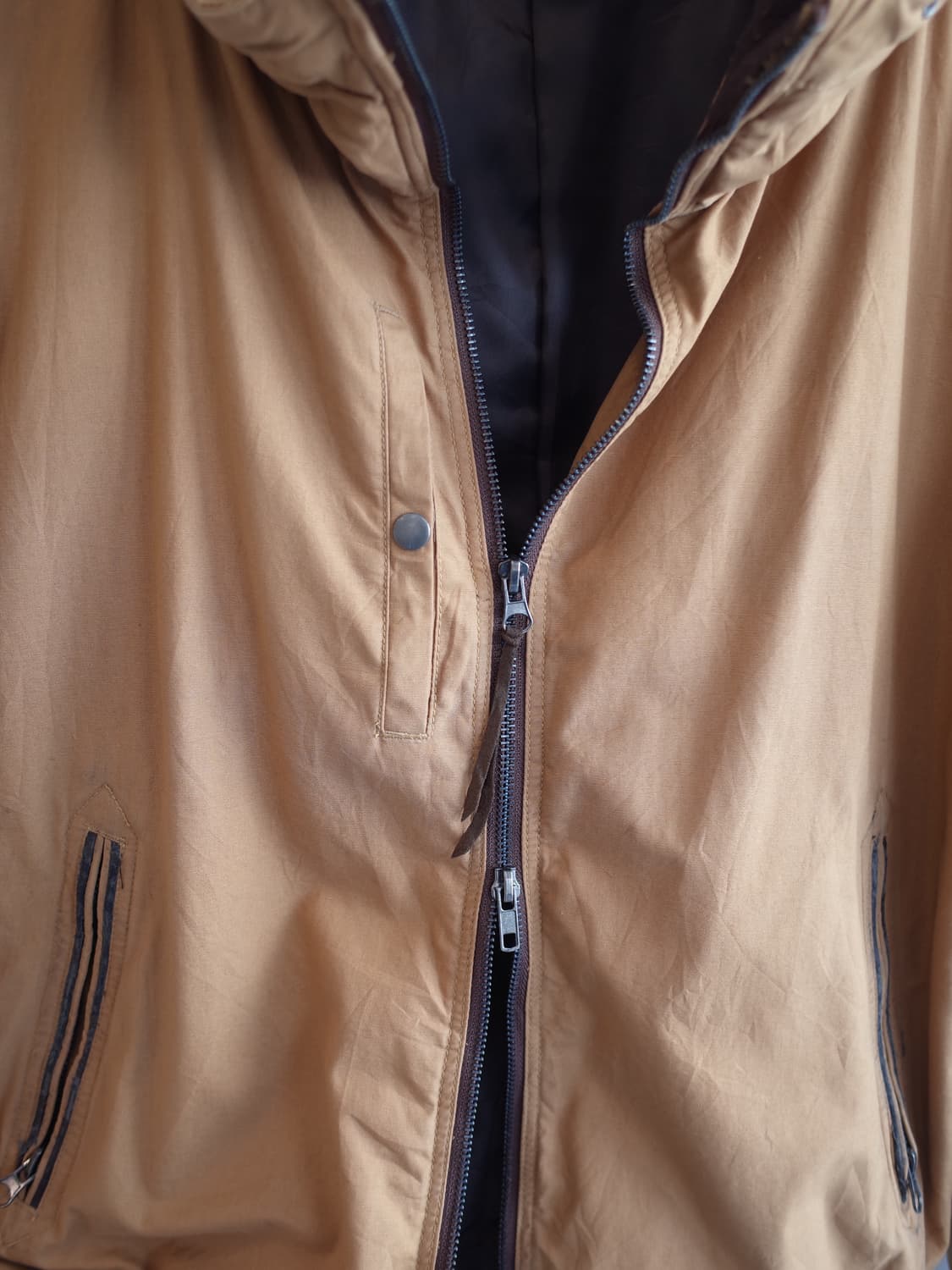 일본 브랜드 코튼 투웨이 집업 점퍼 상품이미지6