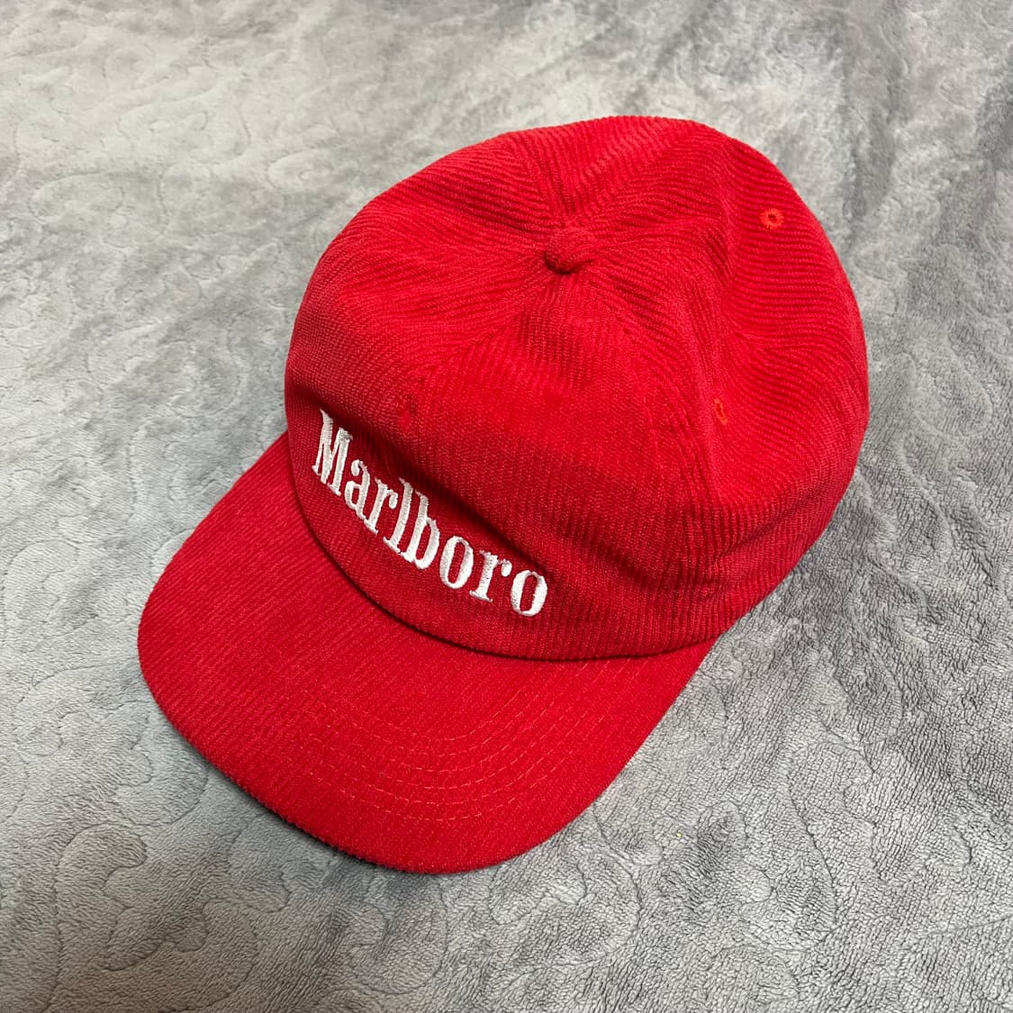 90s Marlboro 빈티지 말보로 코듀로이 모자 / 말보루 캡 상품이미지1