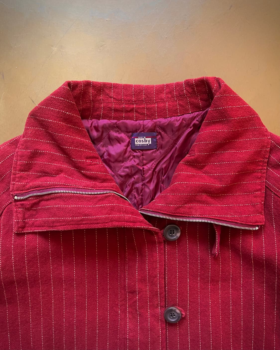 Gerry COSBY Old High-Neck Stripe Jacket 상품이미지6