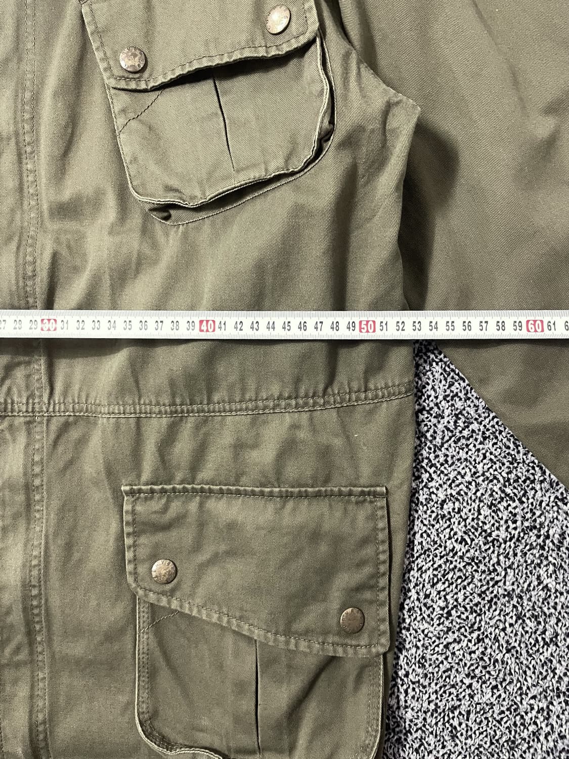 빈티지9. 컨버스 밀리터리 카키 야상 멀티포켓 퍼티그 자켓 점퍼 상품이미지6