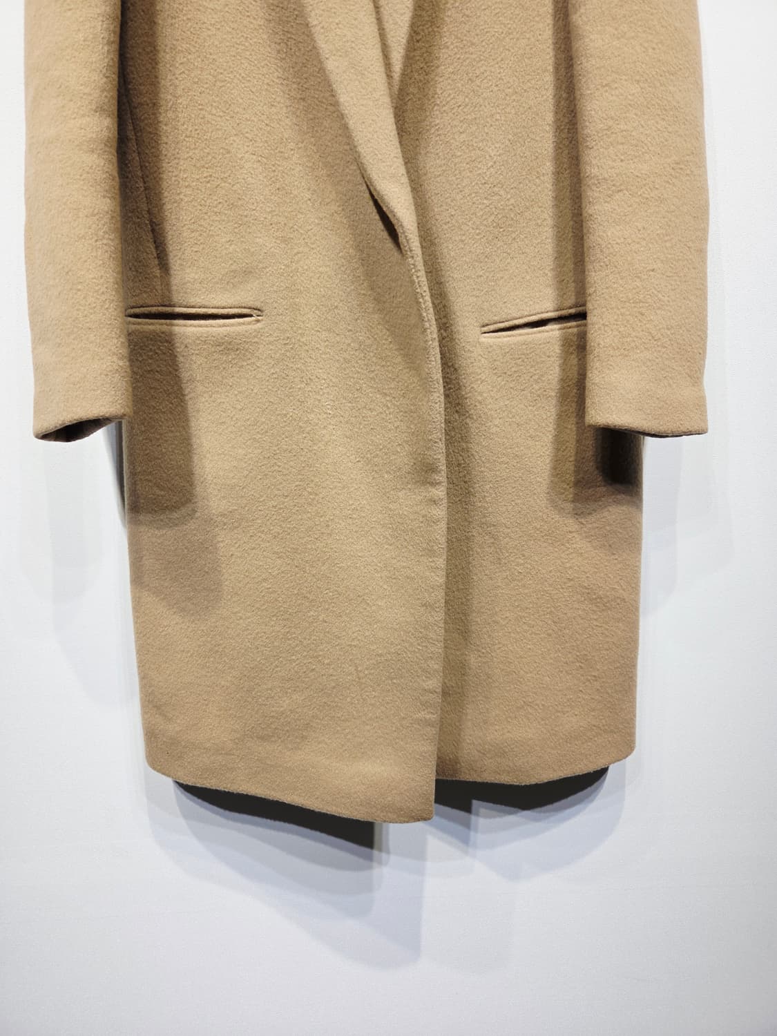 BLOSSOMHCOMPANY 블라썸에이치컴퍼니 울 싱글 롱코트 상품이미지4