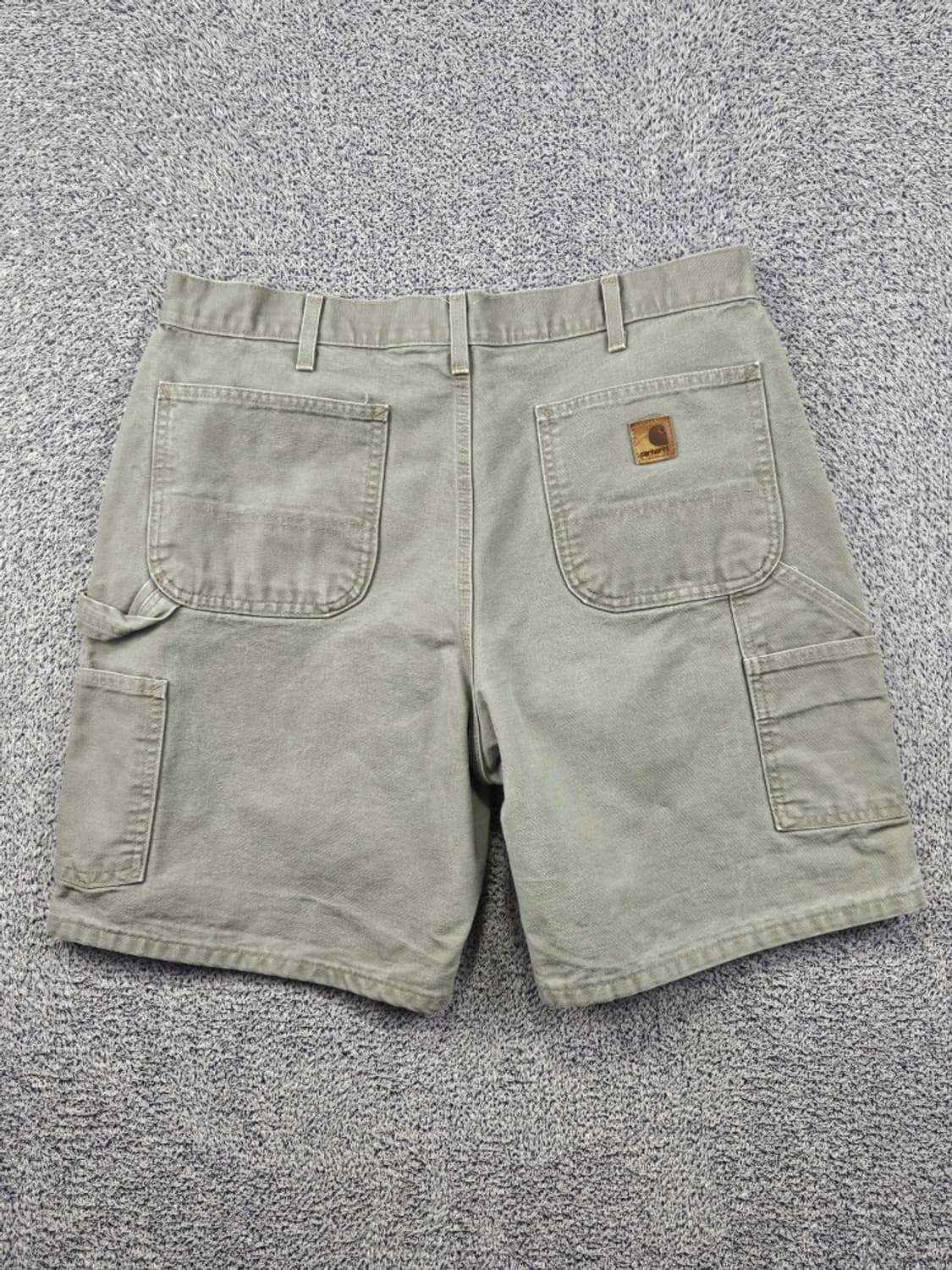 칼하트 덕캔버스 더블니 워크 쇼츠 반바지 커스텀 ( 36" )/11886 상품이미지4