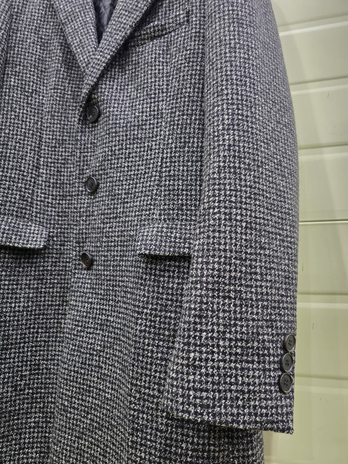 남성 헤링본 모직 코트 100 상품이미지3