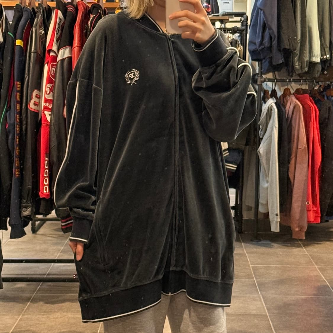 [NO.9]Phatfarm 벨벳 져지 상품이미지3