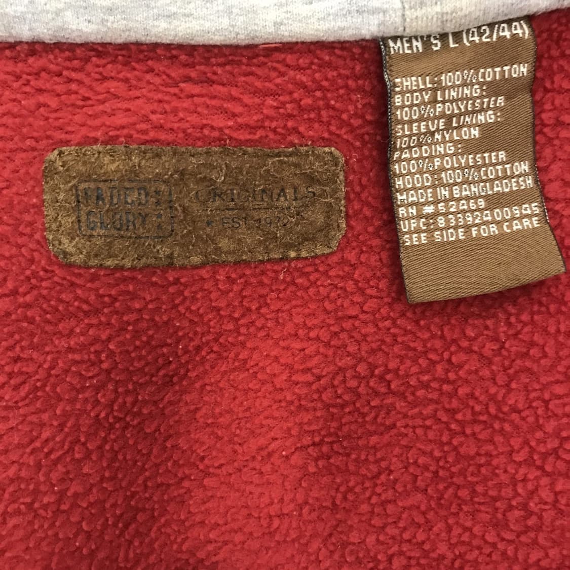 FADED GLORY 페이디드 글로리 후드 데님자켓 [L] 상품이미지5