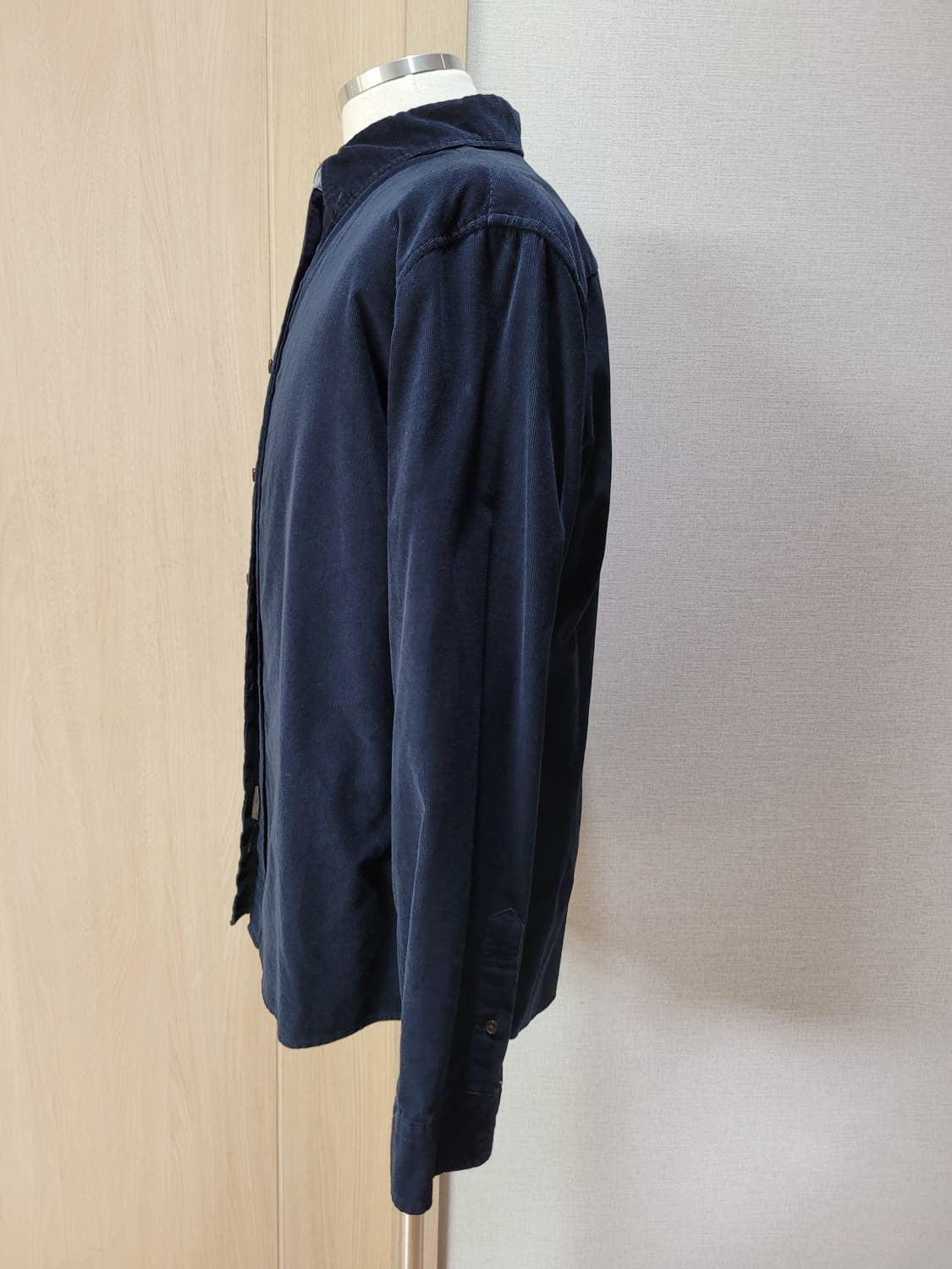 란찌 Lanzi 남자 코듀로이 셔츠 105 네이비 상품이미지5