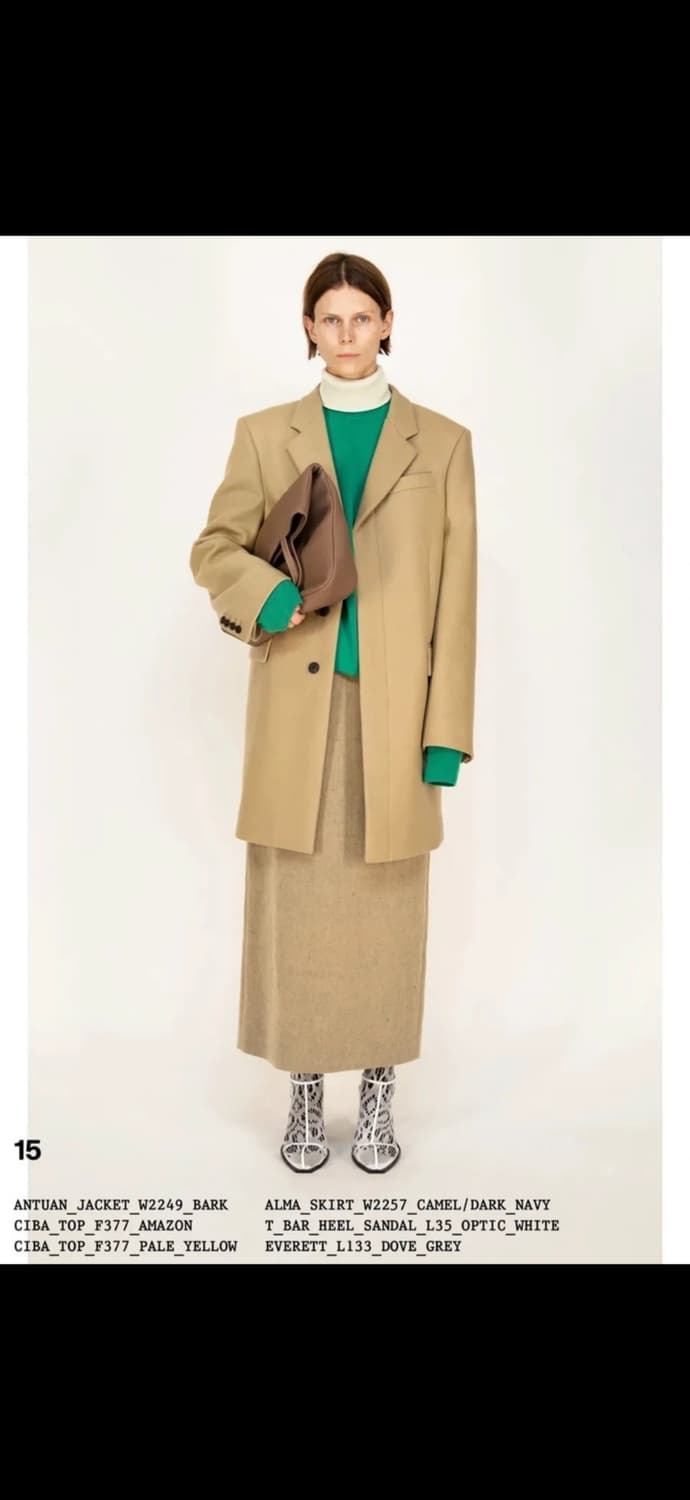 The row 22fw gail long coat 상품이미지4