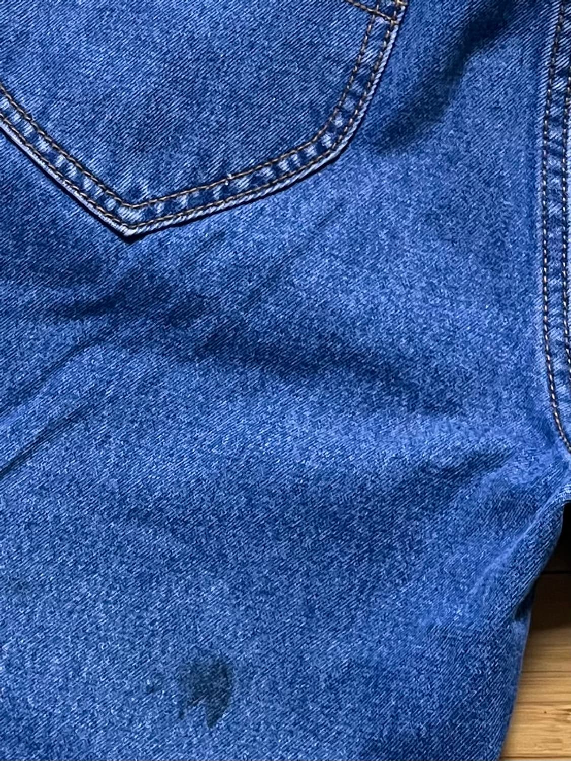 리 핀턱 데님팬츠 W30 상품이미지6