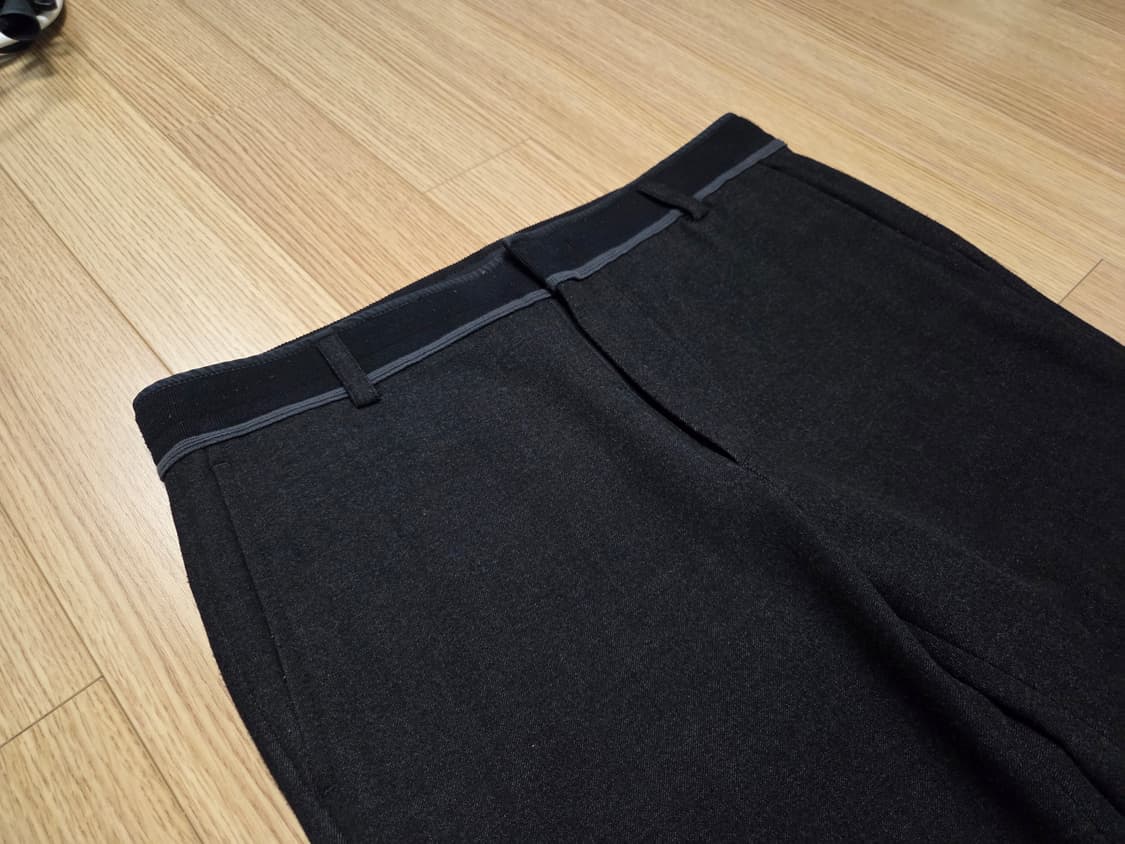 시스템 옴므  밴딩 슬랙스 팬츠 상품이미지2