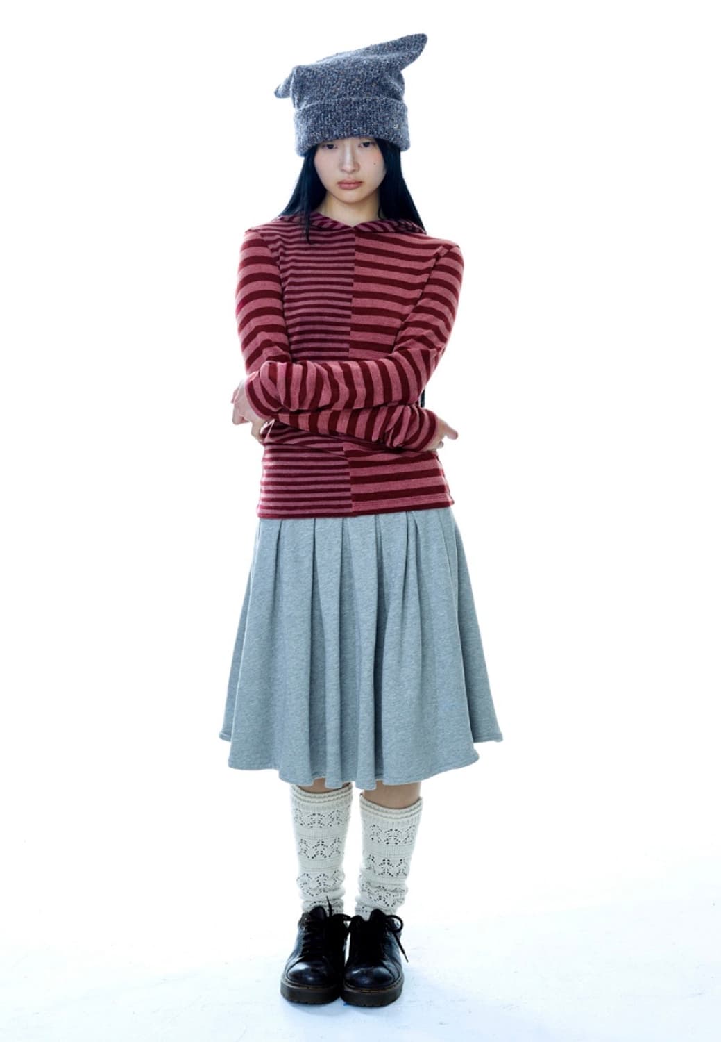 코이세이오 믹스드 후디 레드 상품이미지2