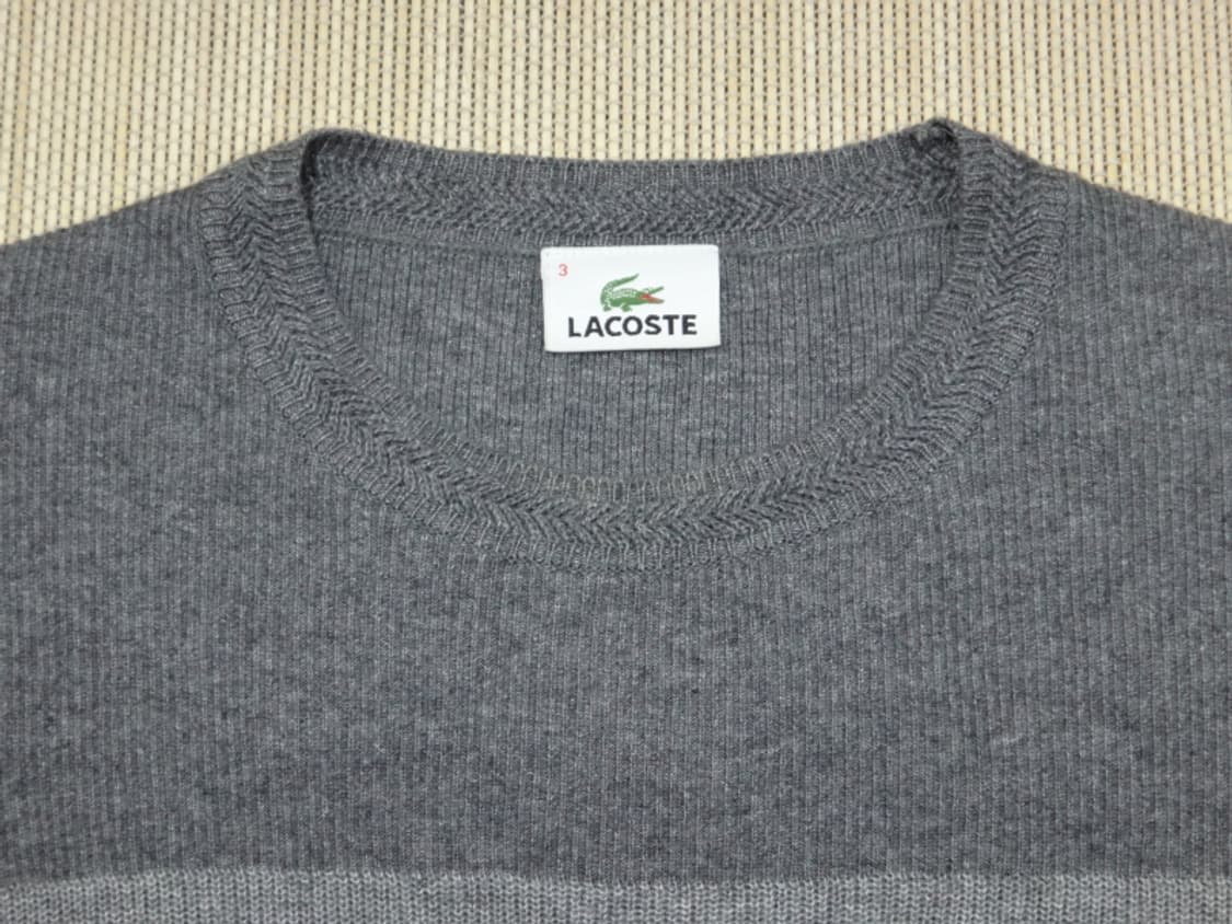 (M/95) 라코스테 LACOSTE 남성 라운드넥 니트 상품이미지7