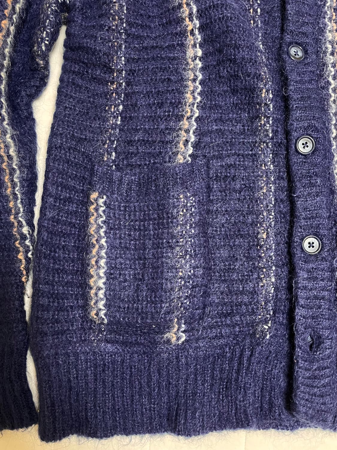 예스터데이스 투말로우 모헤어가디건 상품이미지5