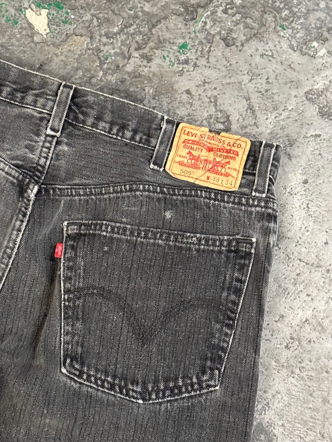 리바이스 505 블랙  상품이미지9