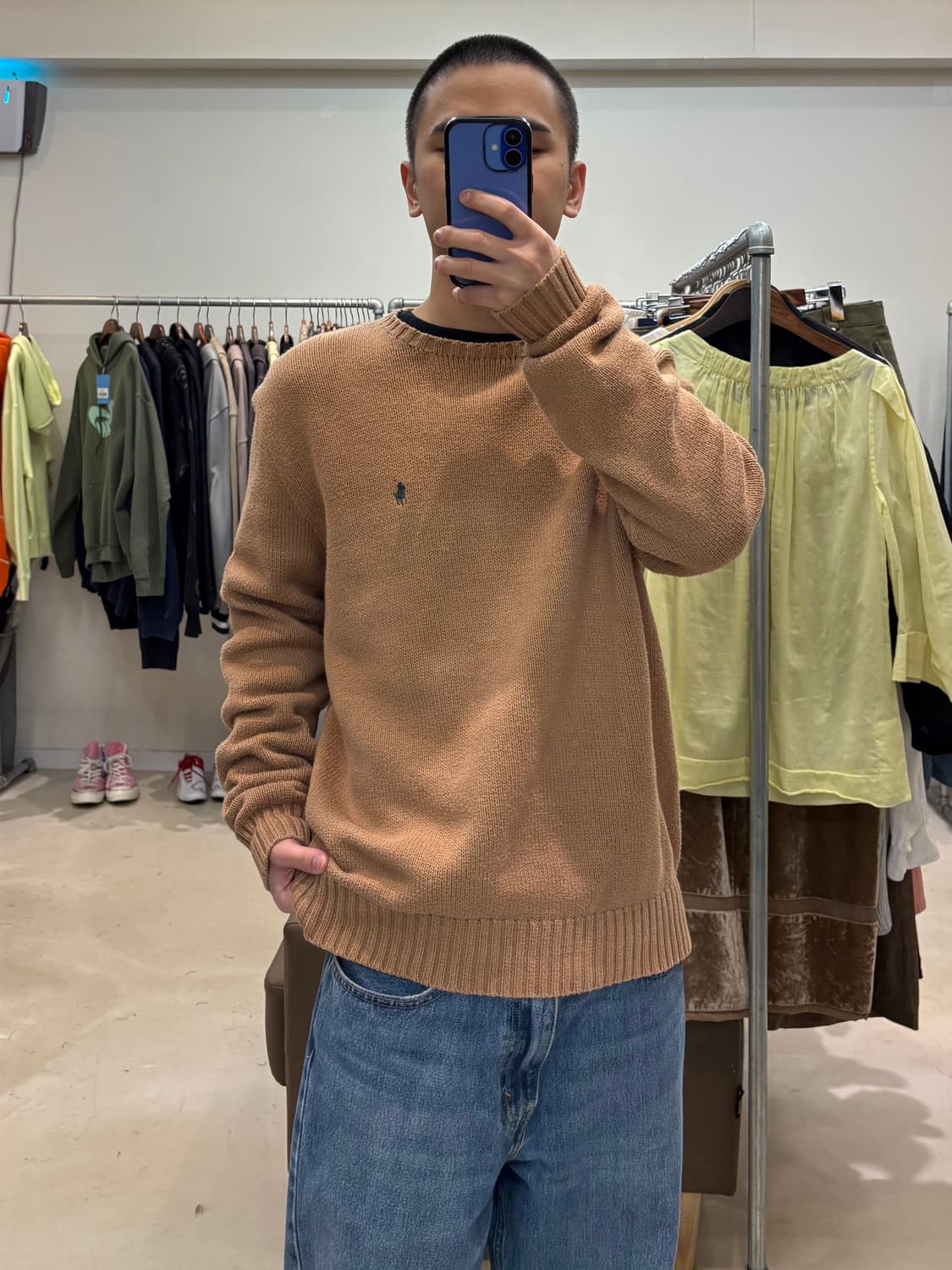 폴로 랄프로렌 피마코튼 니트 상품이미지8