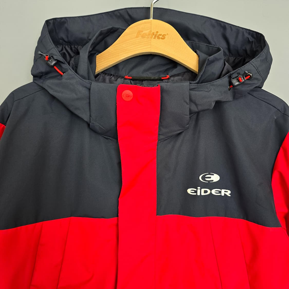 아이더 Eider 디펜더 바람막이 간절기 자켓 레드/블랙 L 상품이미지2