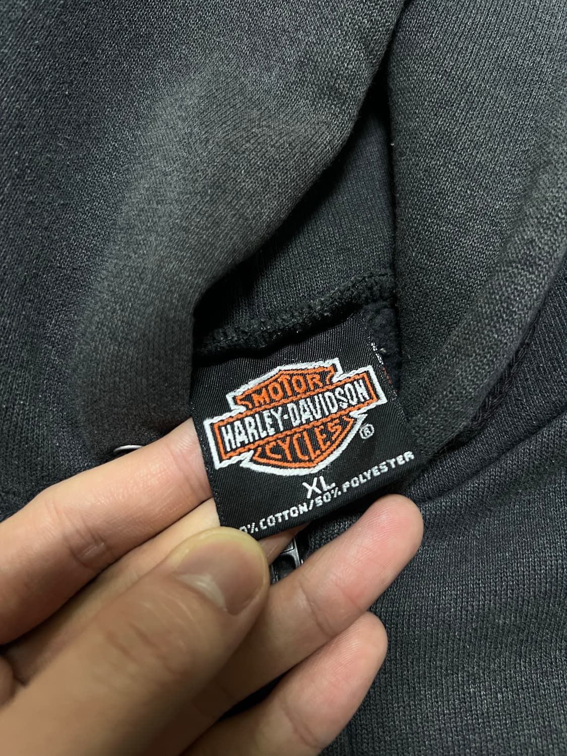 빈티지 할리데이비슨 후드집업 상품이미지4