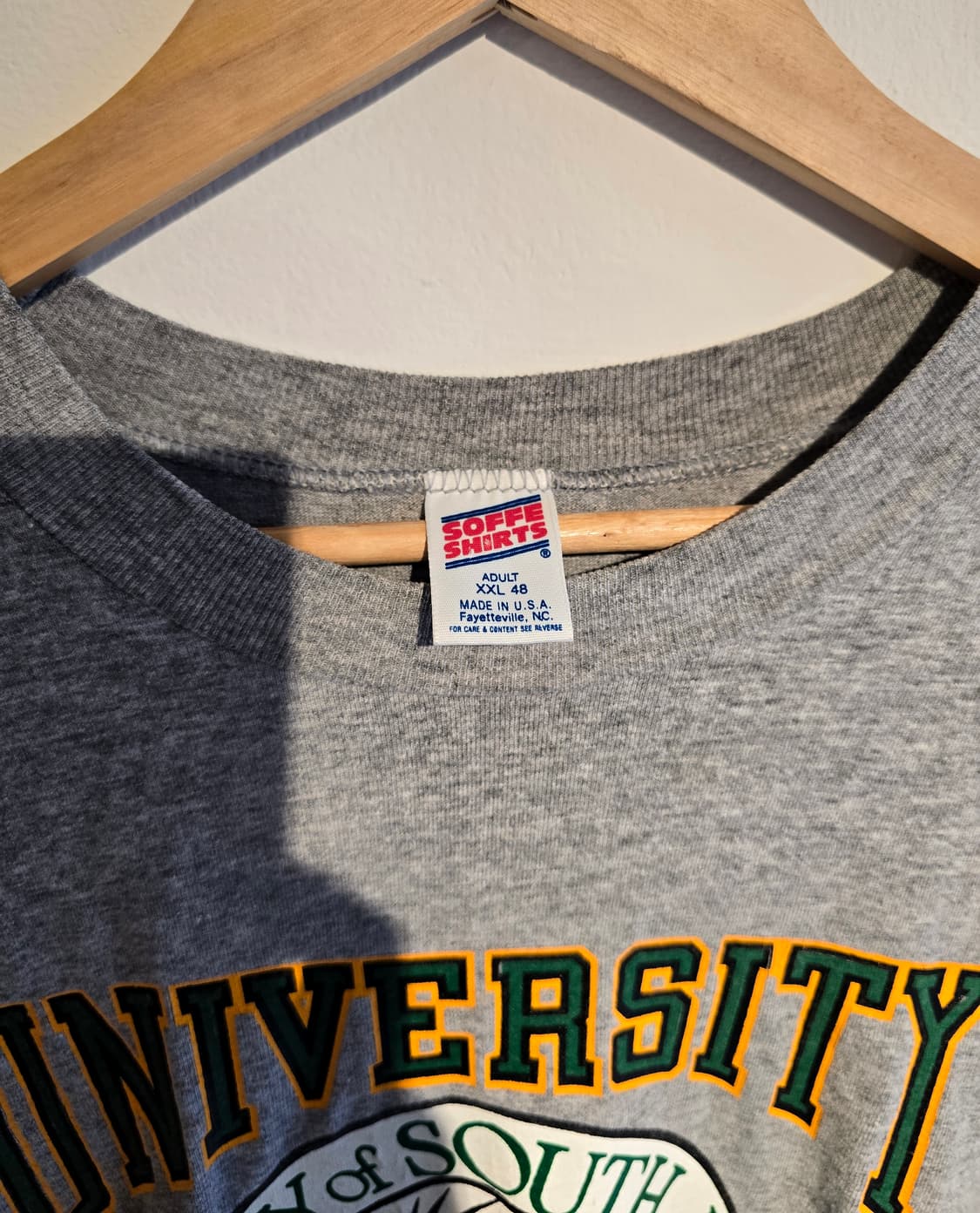 Soffe University 티셔츠 그레이 XXL (USA) 상품이미지2