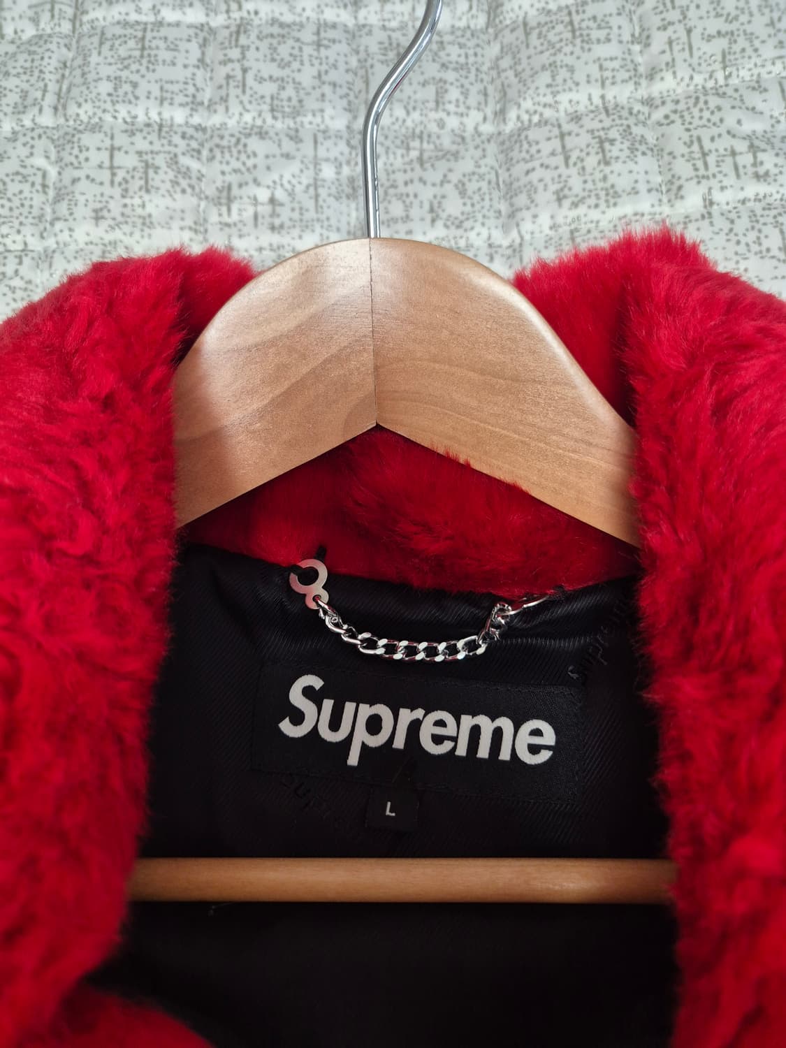 L) 슈프림 퍼 자켓 상품이미지4