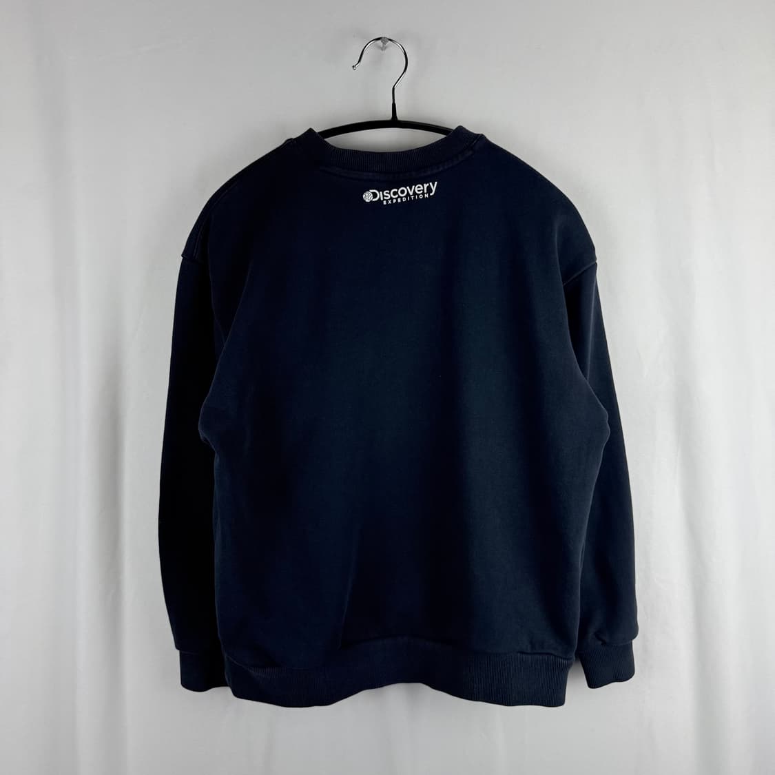 (150) 디스커버리 키즈/우먼스 아웃도어 그래픽 맨투맨 네이비 상품이미지3