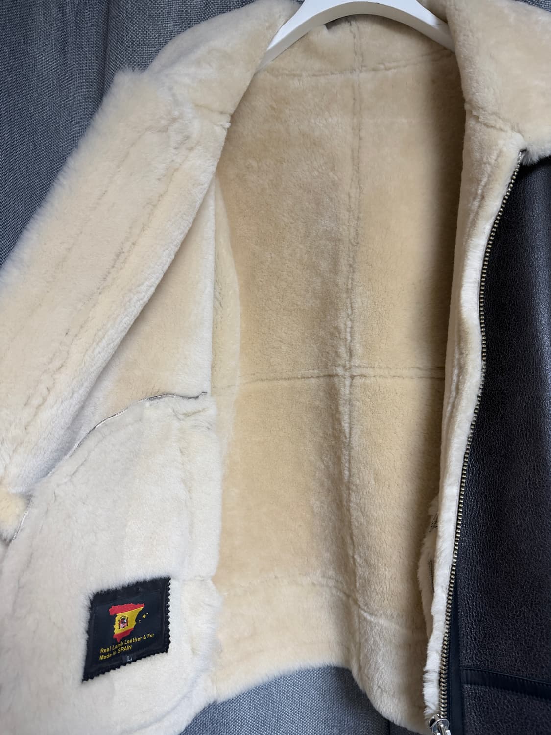 B-3 리얼 무스탕 L 상품이미지4