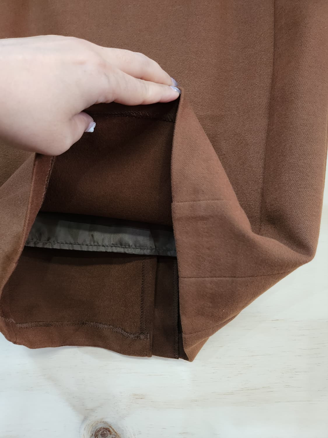 540) MEMO H라인 미디스커트 상품이미지3