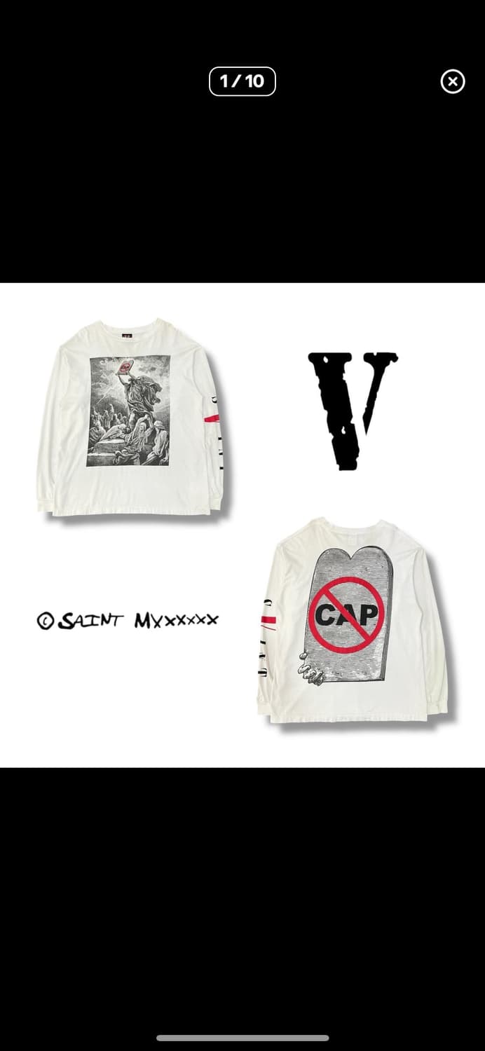 세인트미카엘x브이론 NO CAP 롱슬리브 상품이미지1