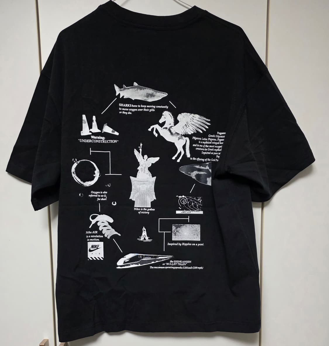 나이키 페가수스 티셔츠 블랙 m 상품이미지2