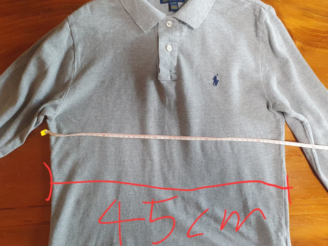 폴로 랄프로렌 긴팔 카라티 L(14-16) 상품이미지2